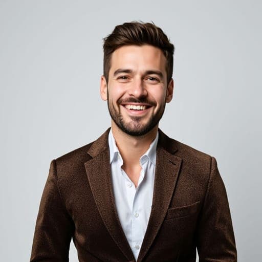 Deep Brown Suit Headshot