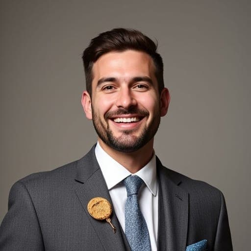Steel Grey Suit Headshot
