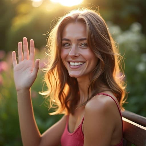 Waving