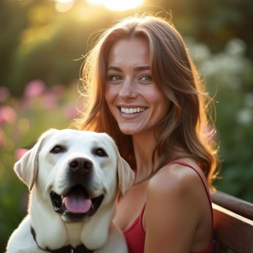 After Labrador Retriever